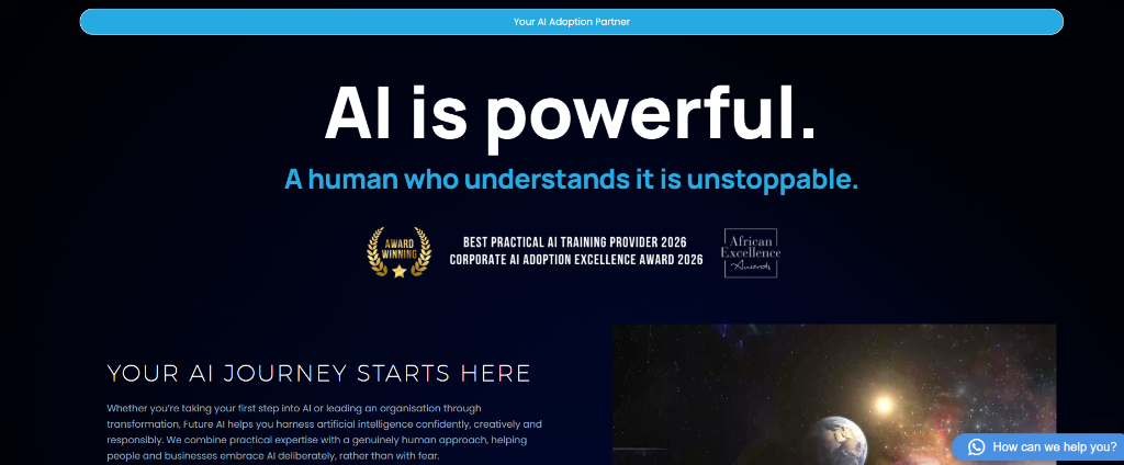 Future AI Website Preview
